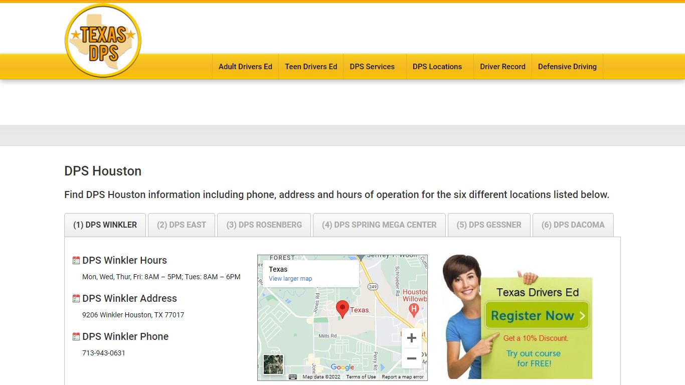 DPS Houston - DPS Texas